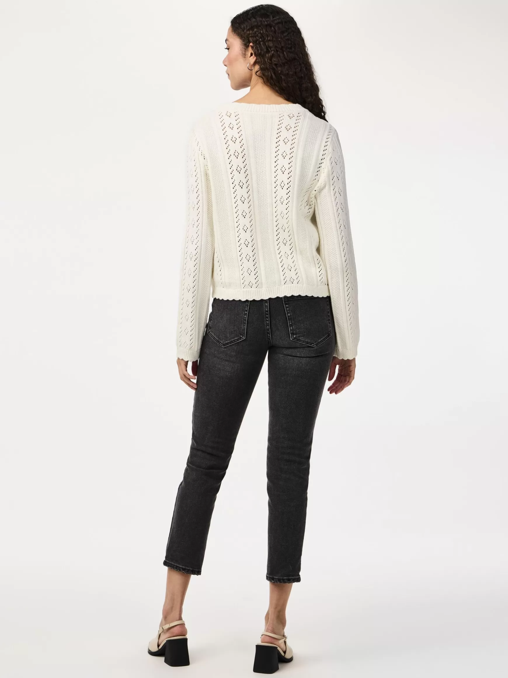 Outlet YAS BENGA STRIKKET CARDIGAN Birch