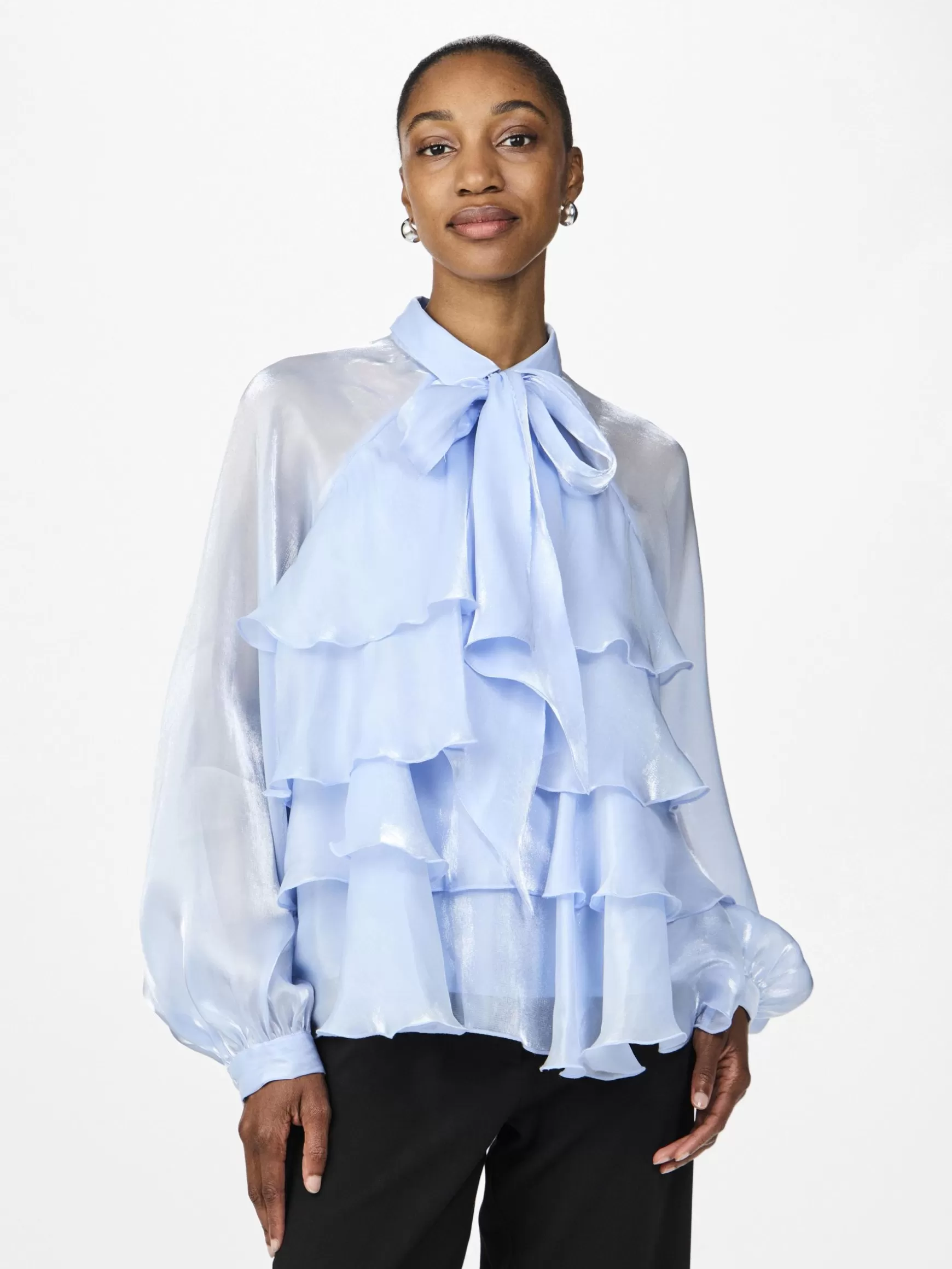 Cheap YAS ELOISE BLUSE VistaBlue