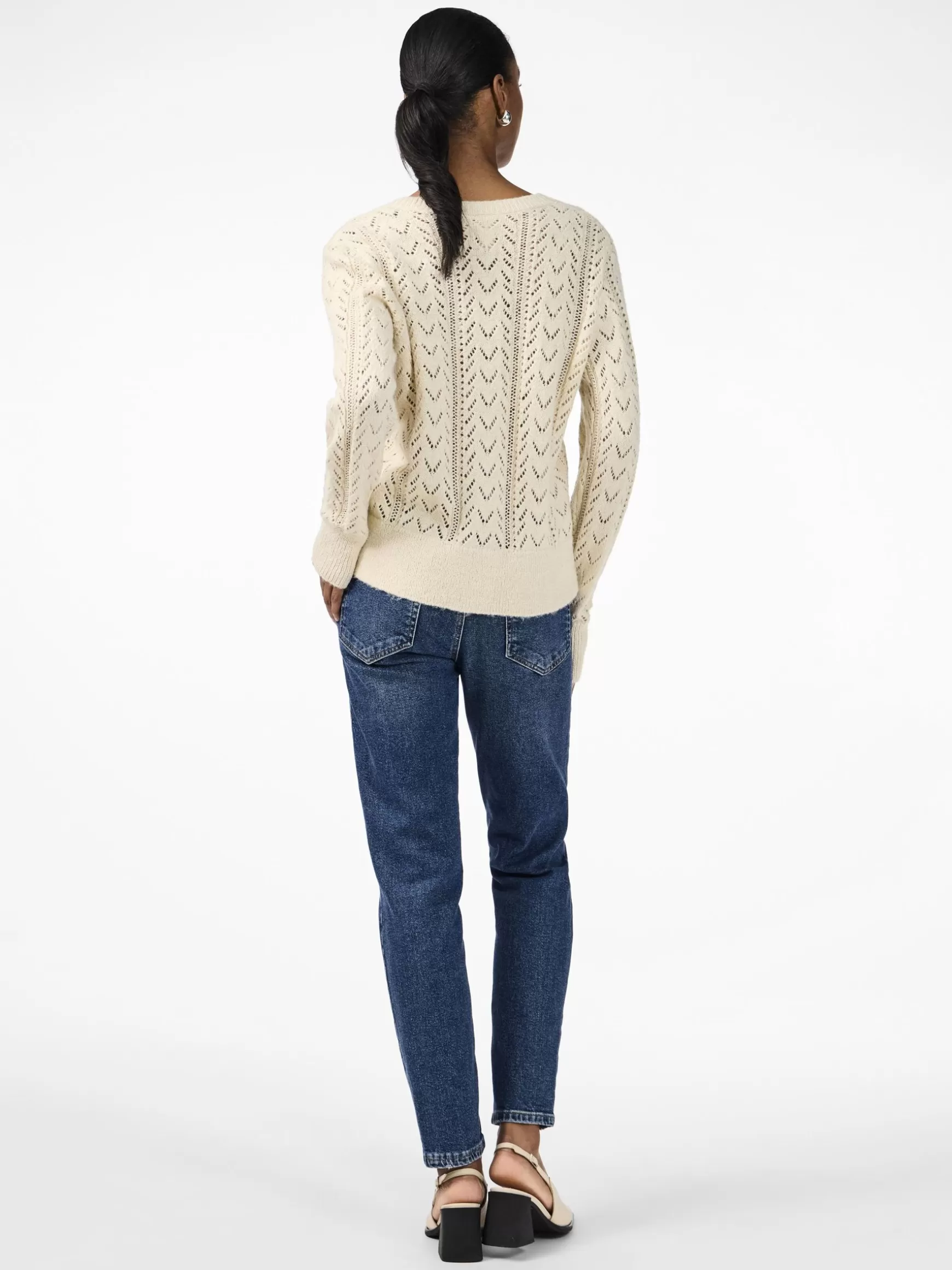 Clearance YAS TELLA STRIKKET CARDIGAN Birch