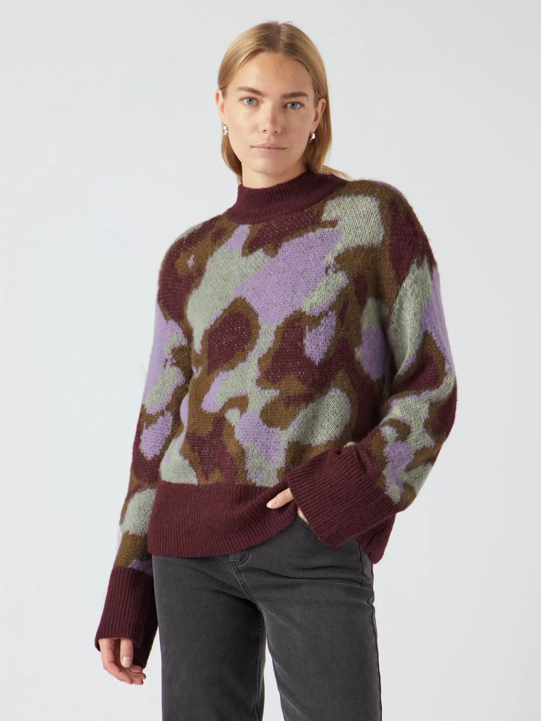 Store YAS TORIO STRIKKET PULLOVER Port