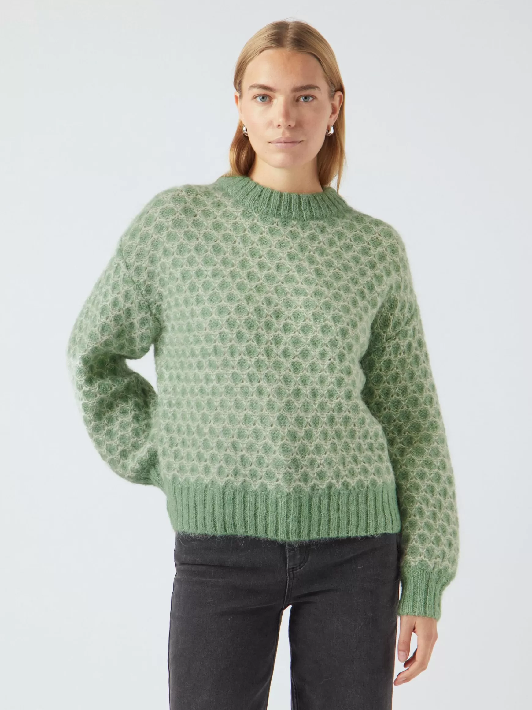 Flash Sale YAS TOXANA STRIKKET PULLOVER Basil