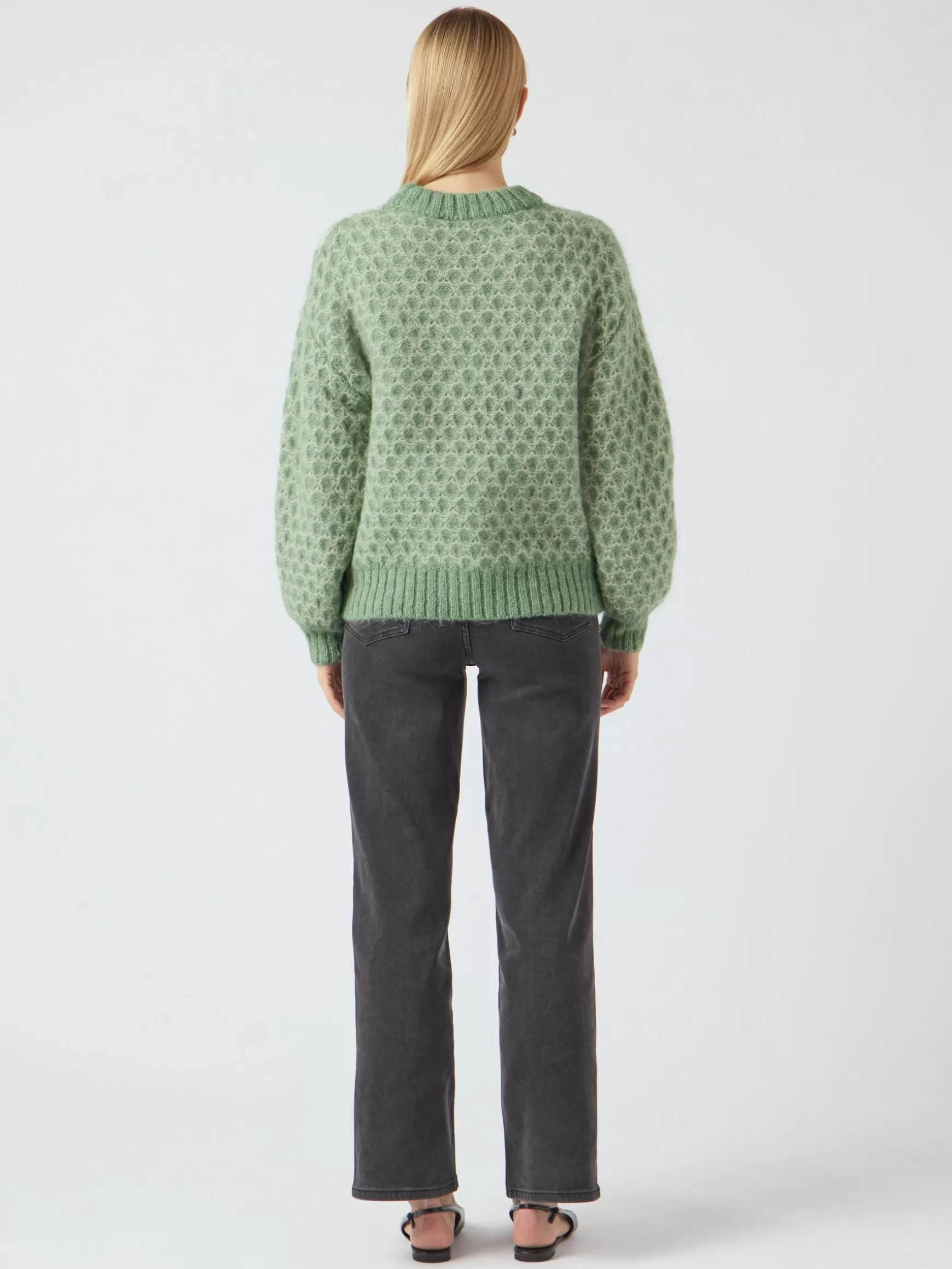 Flash Sale YAS TOXANA STRIKKET PULLOVER Basil